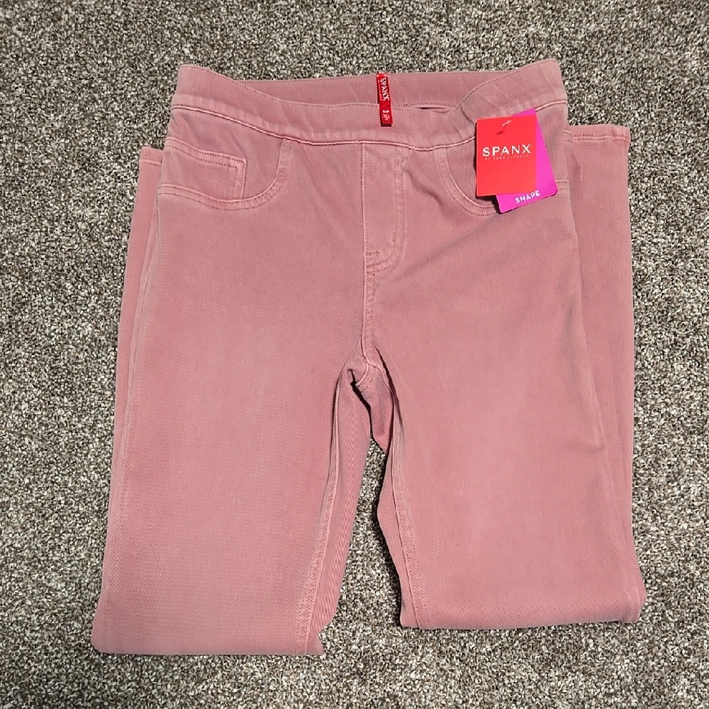 Spanx Pink Jean-ish Leggings
